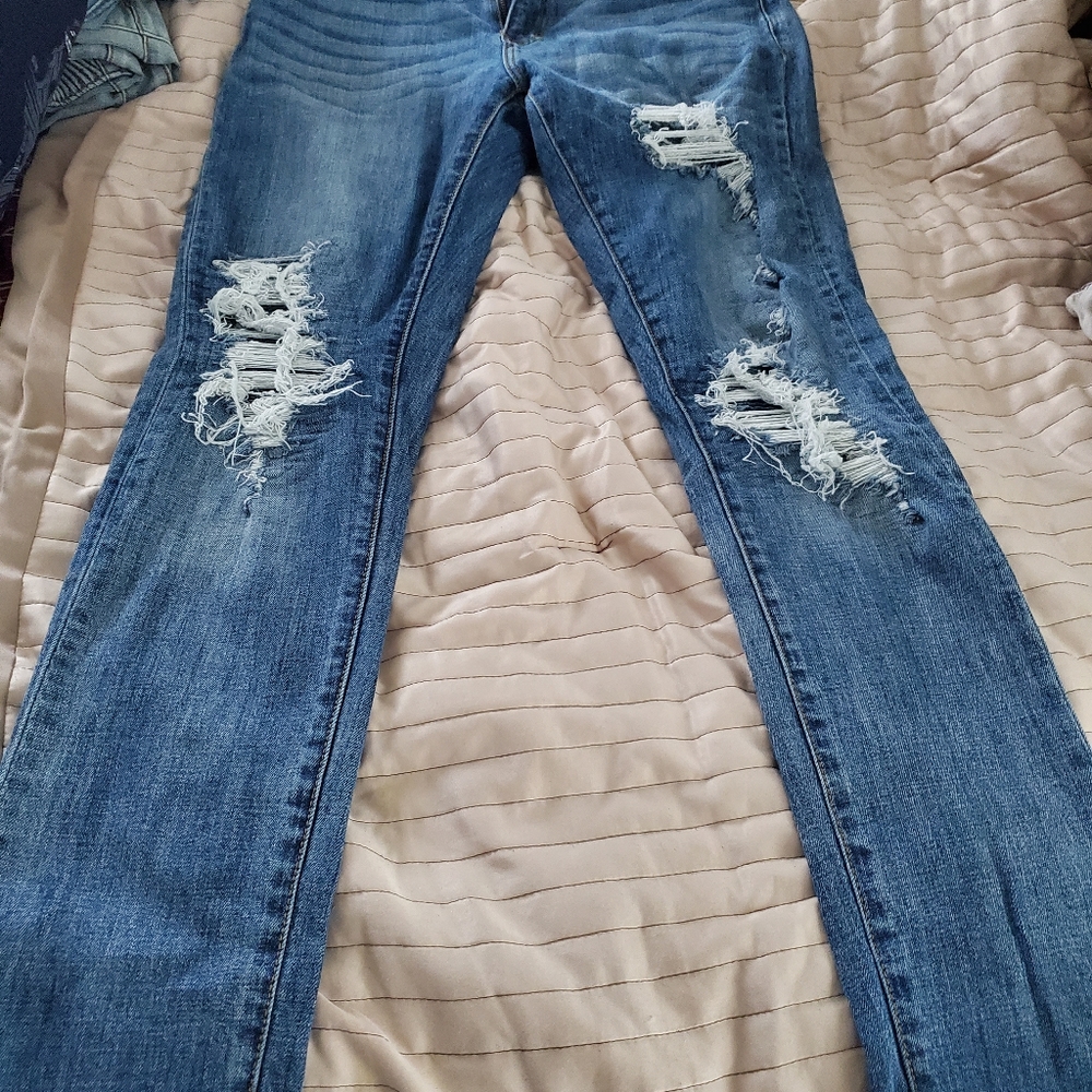 Embellish Nyc Distressed Denim